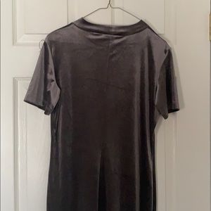 Zara Trafaluc Velvet Midi Dress